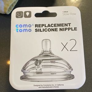 NIB Como Tomo Slow flow nipples x2